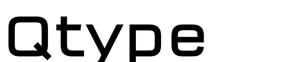 qtype font family download free