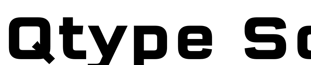 QType-Square-Bold font family download free