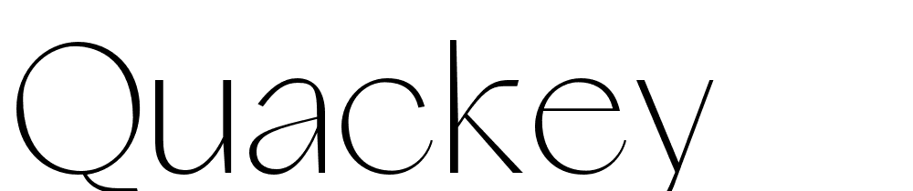 quackey font family download free