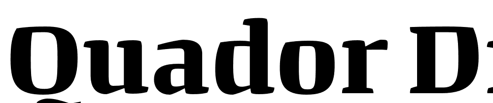 Quador-Display-Bold font family download free