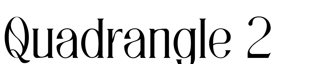 quadrangle-2 font family download free