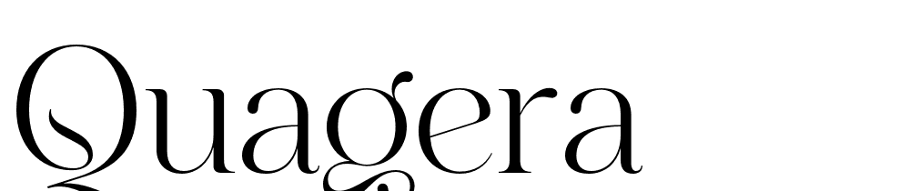 quagera font family download free