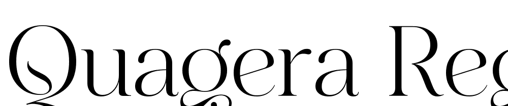 Quagera-Regular font family download free