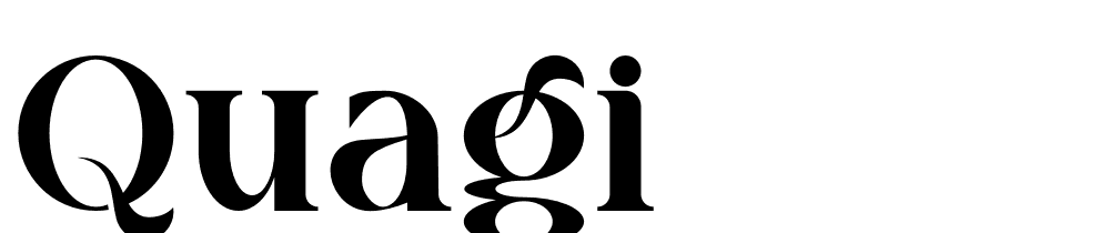 Quagi font family download free