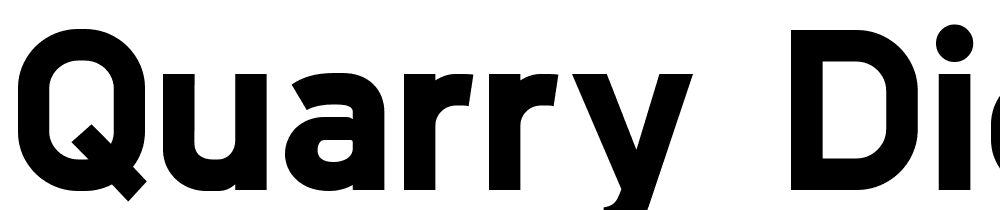 quarry-digger font family download free