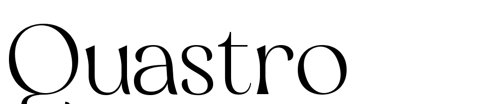 Quastro font family download free