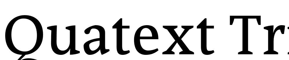 quatext-trial font family download free