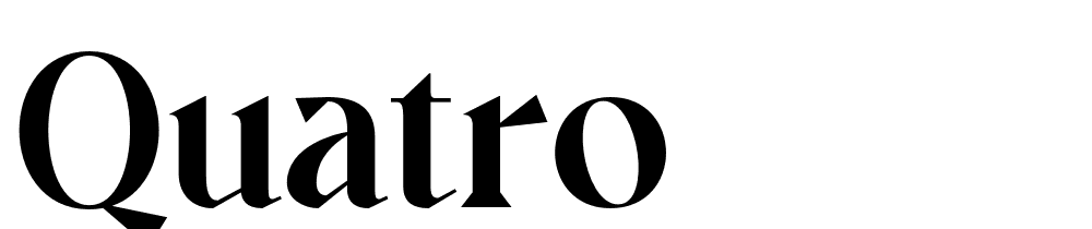 Quatro font family download free