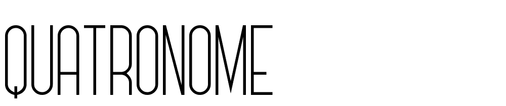 quatronome font family download free