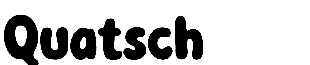 quatsch font family download free