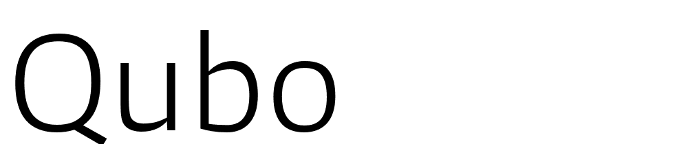 Qubo font family download free