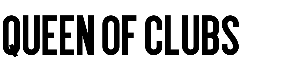 Queen-of-Clubs font family download free