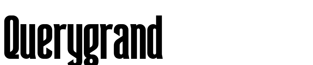 querygrand font family download free