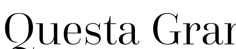 Questa-Grande-Light font family download free