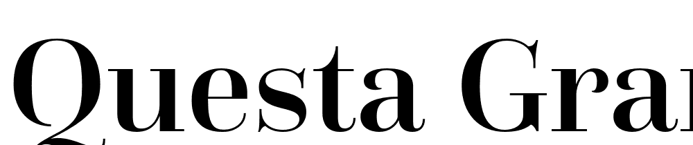 Questa-Grande-Medium font family download free