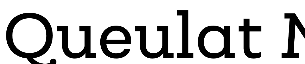 Queulat Medium Regular font family download free