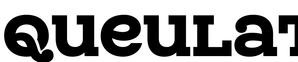 Queulat Uni Regular font family download free