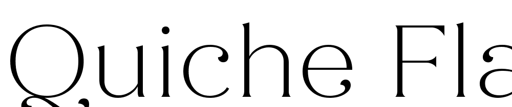 Quiche-Flare-W05-Thin font family download free