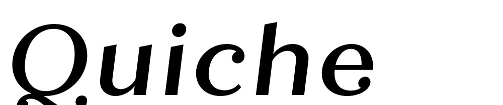 Quiche font family download free