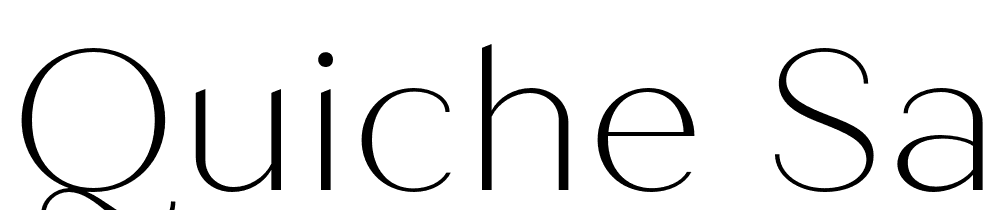 Quiche-Sans-Thin font family download free