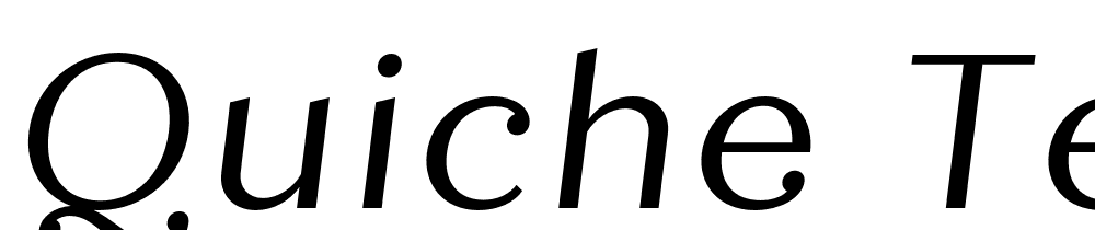 Quiche-Text-Italic font family download free