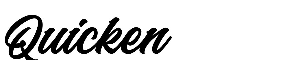 Quicken font family download free