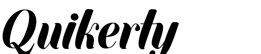 Quikerty font family download free