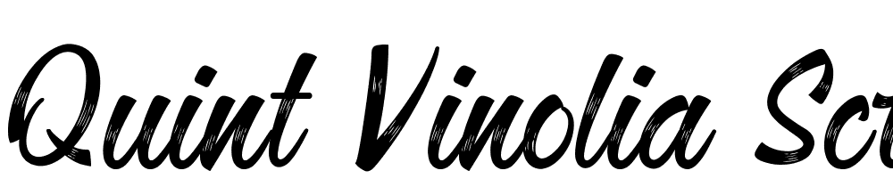 Quint-Vinolia-Script font family download free