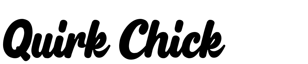 quirk-chick font family download free