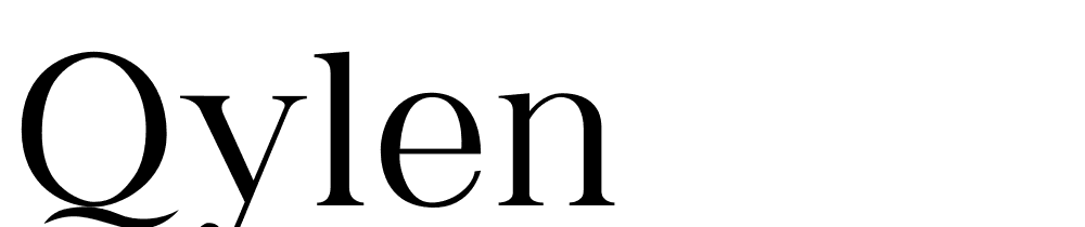 qylen font family download free