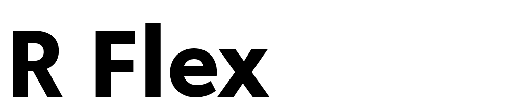 r-flex font family download free