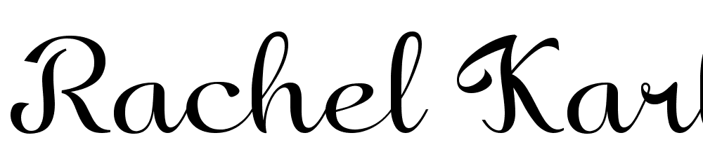 Rachel-Karlie-DEMO font family download free