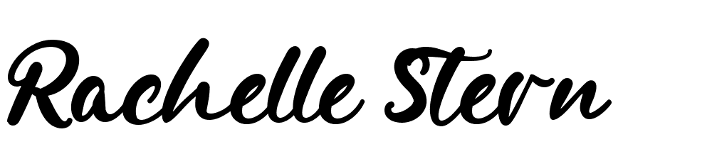 Rachelle-Stern font family download free