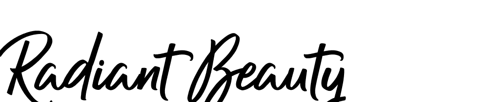 Radiant Beauty font family download free