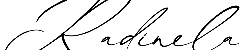 Radinela-Script font family download free