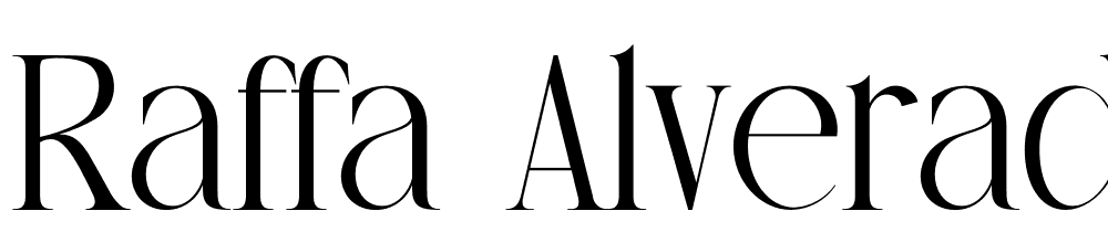 raffa-alverado font family download free