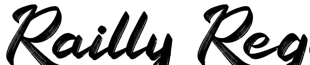 Railly-Regular font family download free