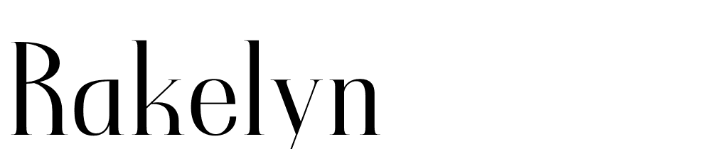 rakelyn font family download free