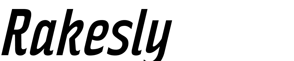 rakesly font family download free