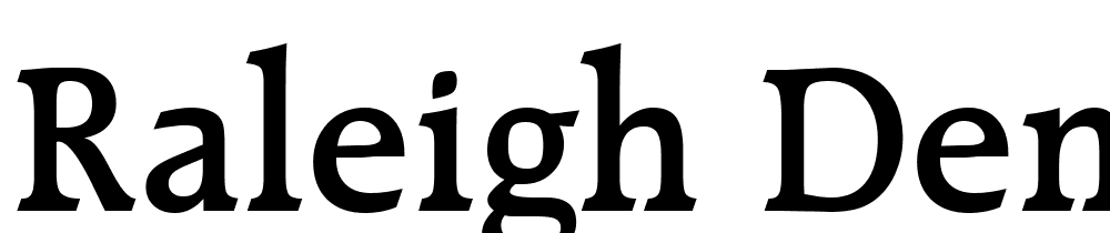 Raleigh-Demi-Bold-BT font family download free