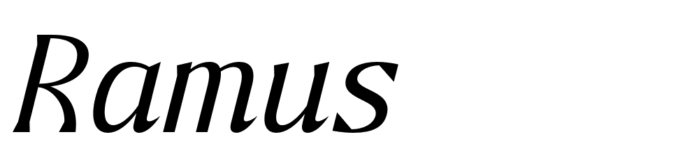 Ramus font family download free