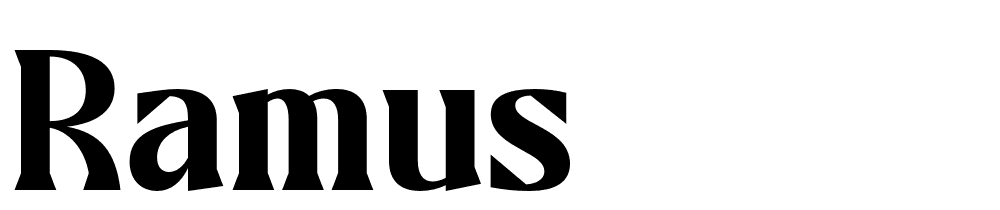 Ramus font family download free