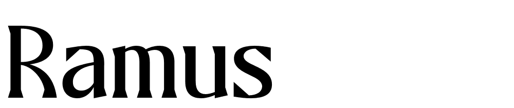 Ramus font family download free