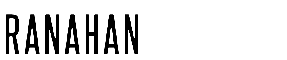 Ranahan font family download free