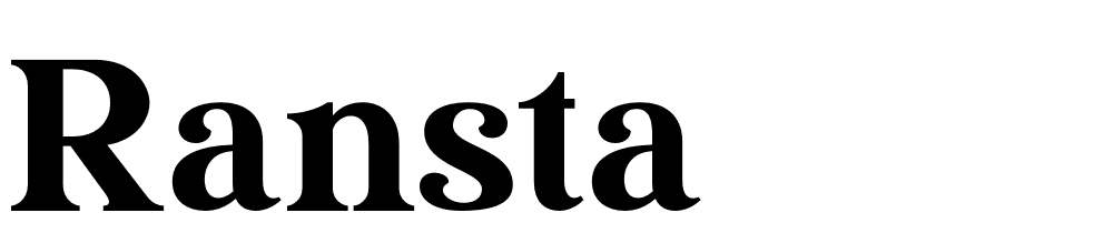 ransta font family download free