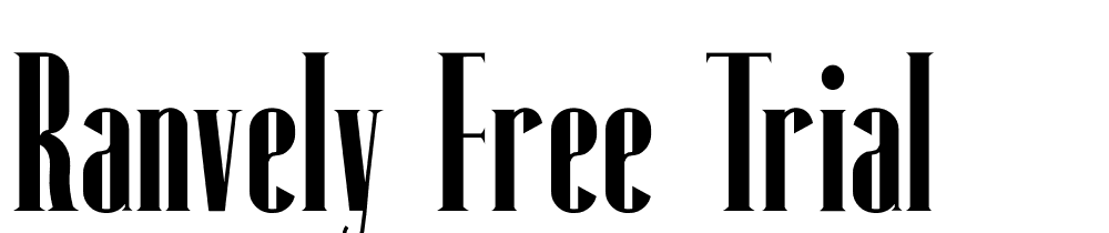 ranvely-free-trial font family download free