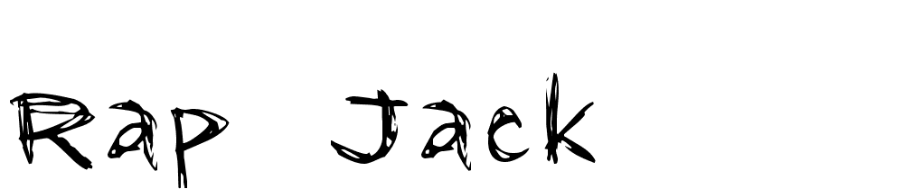 Rap Jack font family download free