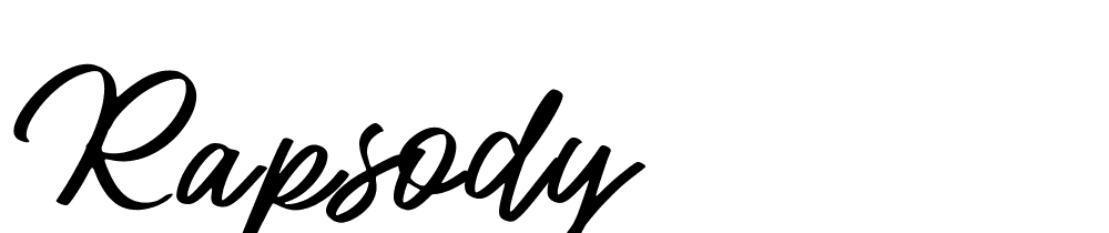 Rapsody font family download free