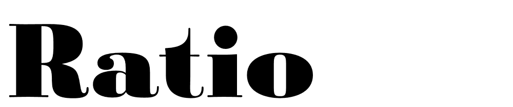 Ratio font family download free