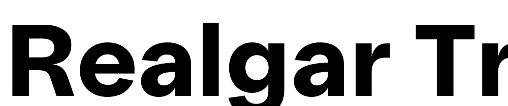 Realgar-TRIAL-Bd font family download free